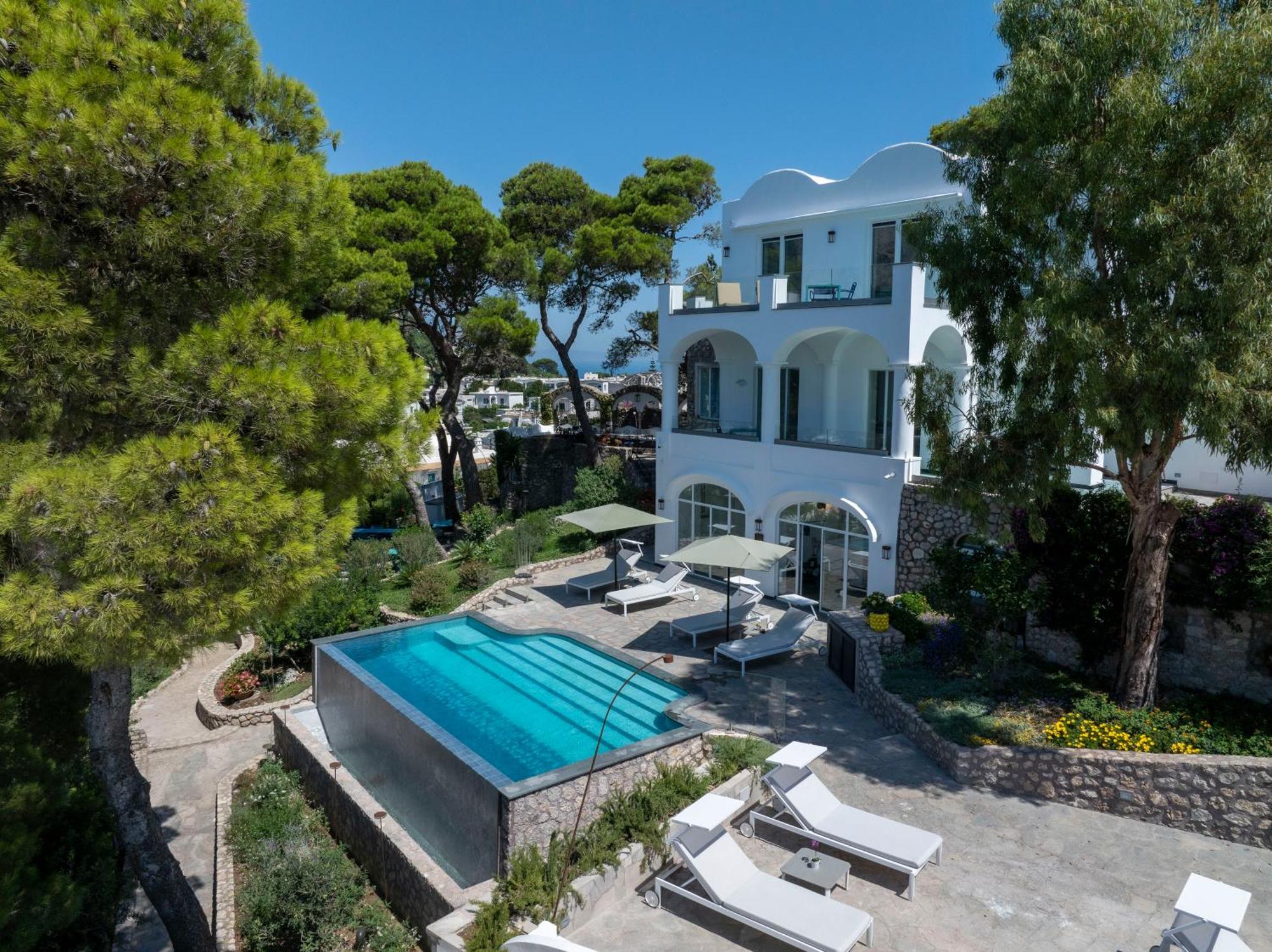 Villa L'Ara Capri Bagian luar foto